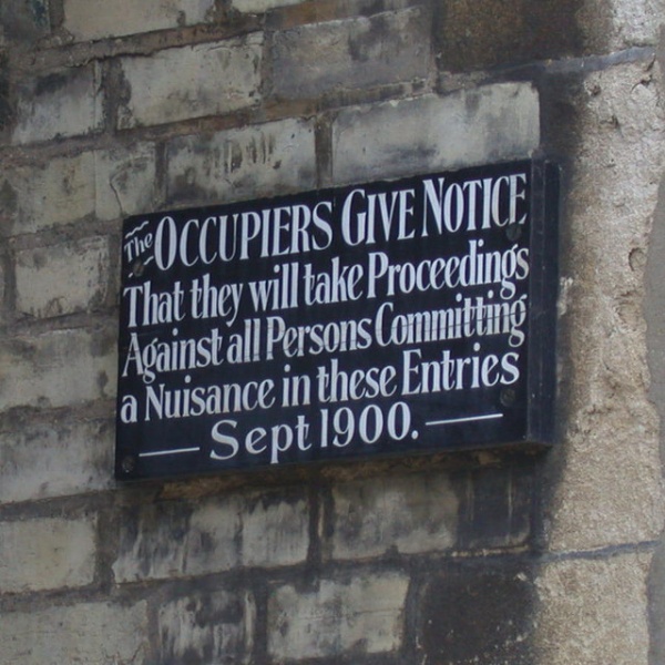 File:The Occupiers Give Notice - geograph.org.uk - 856283.jpg