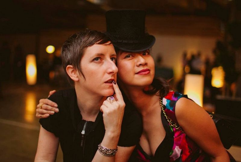 File:Stierch at Automattic WMF holiday party.jpg